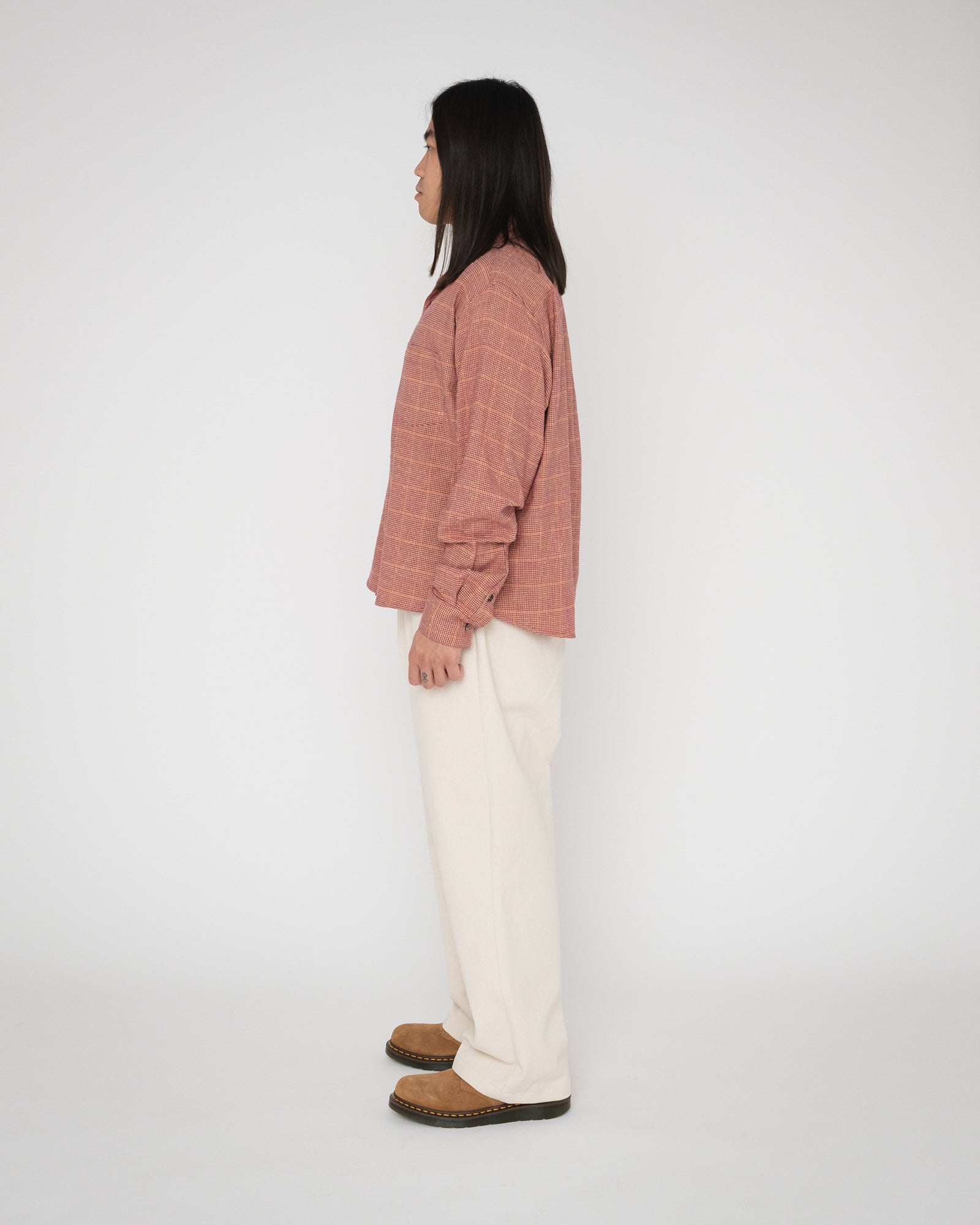 PISTON SHIRT - RED PILLING HERRINGBONE